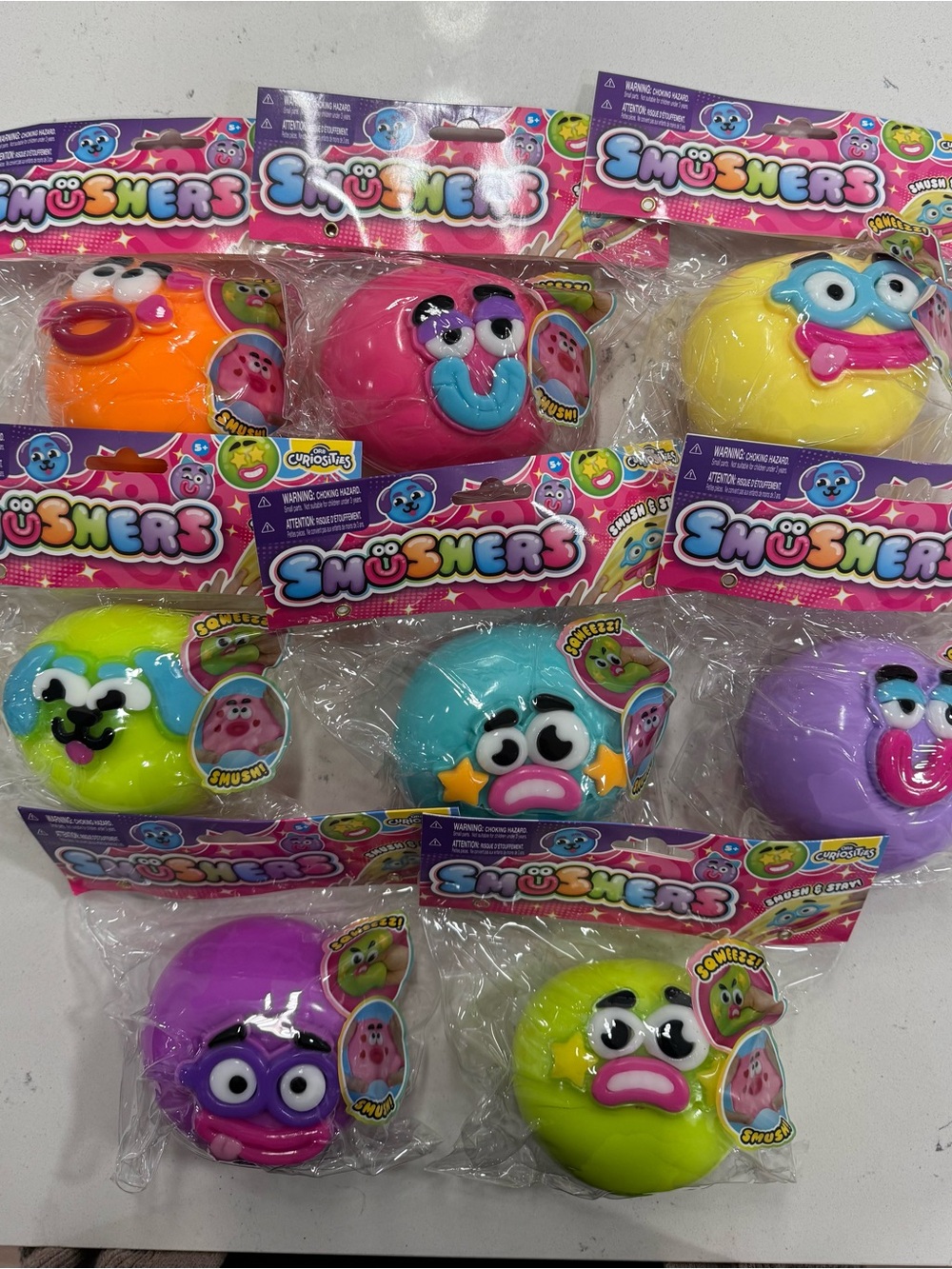 BRAND BEW ORB Curiosities Smushers - SET OF 8